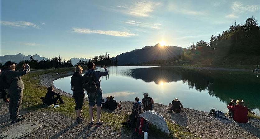 Sonnenaufgang am Gschwandtkopf