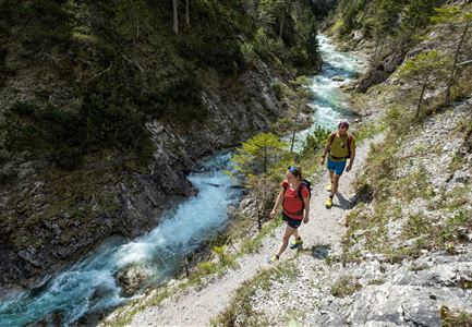 Rundwanderung durch die Gleirschklamm und über den Zäunlkopf