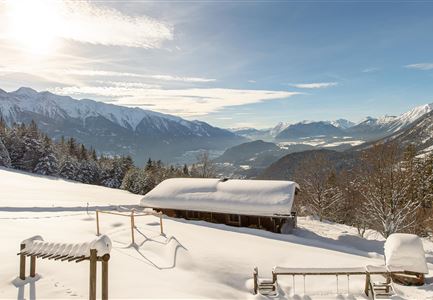 Ropferstubm in Buchen bei Mösern - Ausblick